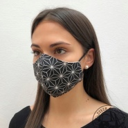 16S - Face mask with SWAROVSKI CRYSTALS